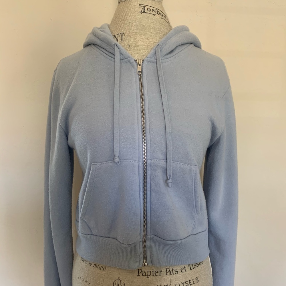Brandy cropped sweatshirt